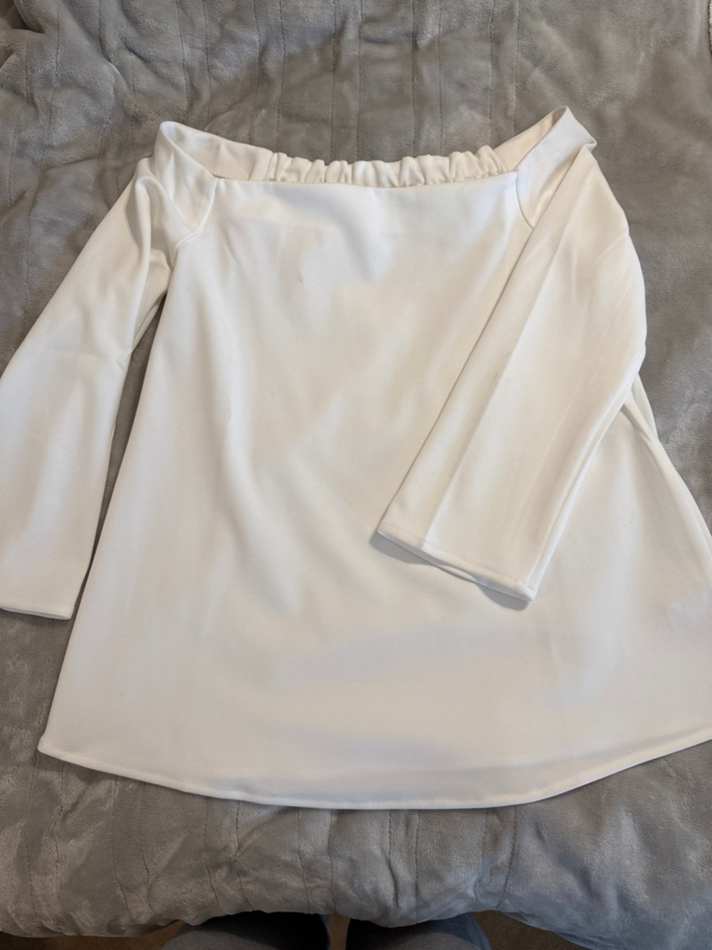 Tuckernuck White Off-Shoulder Top